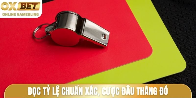 Đọc tỷ lệ chuẩn xác, cược đâu thắng đó