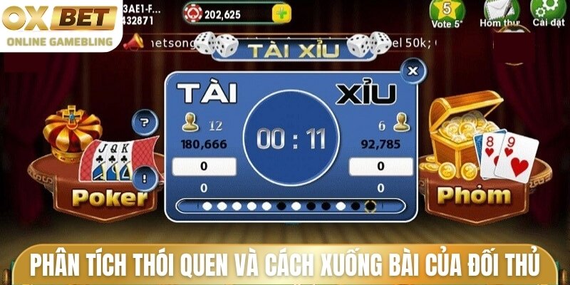Phân tích thói quen và cách xuống bài của đối thủ