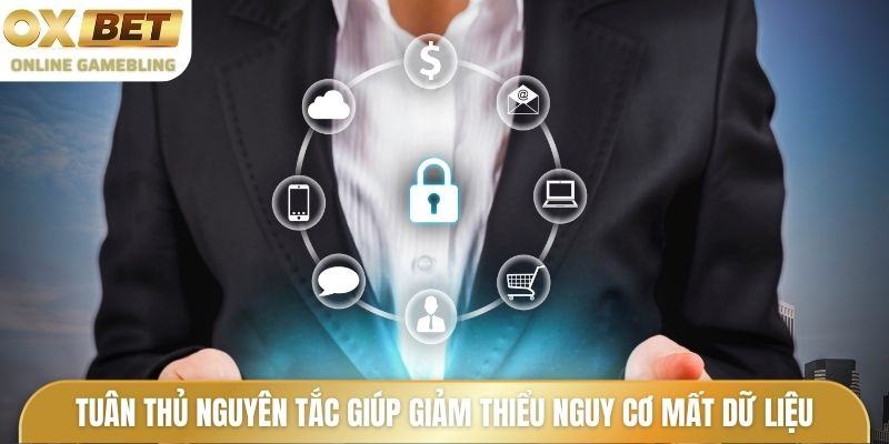 Tuân thủ nguyên tắc giúp giảm thiểu nguy cơ mất dữ liệu